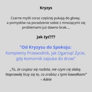 "Od Kryzysu do Spokoju:  Kompletny Przewodnik, jak Ogarnąć Życie, gdy komornik zapuka do drzwi"